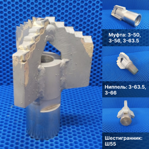 Буровое долото 170 мм для скважин на воду | ООО ПомБур Пермь