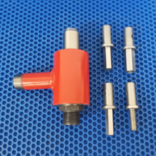 Вертлюг для абиссинской скважины с выходом вала на резьбу 1 дюйм | ООО ПомБур