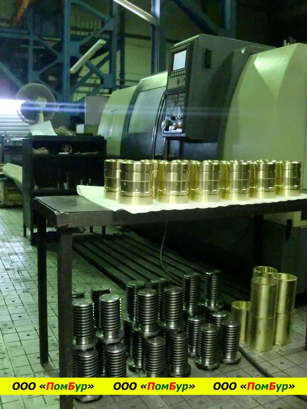 Производство бронзовых втулок для буровых насосов высокого давления Soilmec Soilmec ST-5 | ООО ПомБур